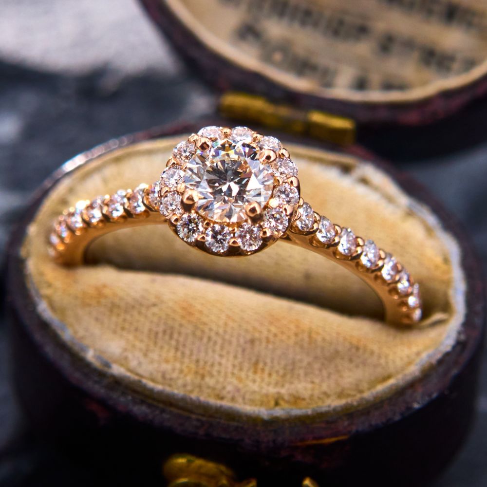 Ritani diamond engagement ring