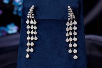 2 CT G/SI2-I1 Sparkling Diamond Stud Earrings Round Cut 14K White Gold ...