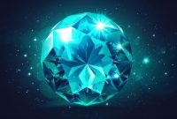 Premium Vector | A diamond with the words quot diamonds quot on it