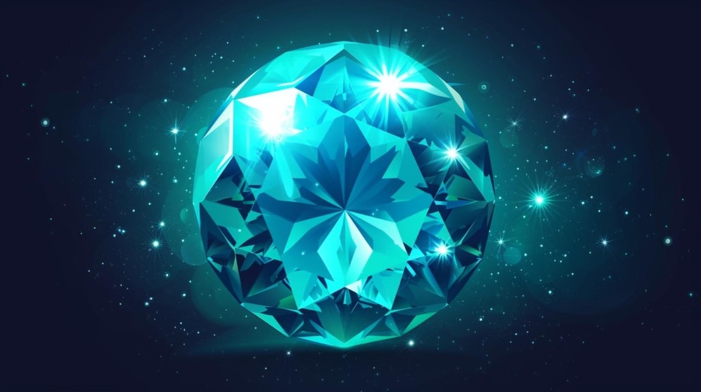 Premium Vector | A diamond with the words quot diamonds quot on it