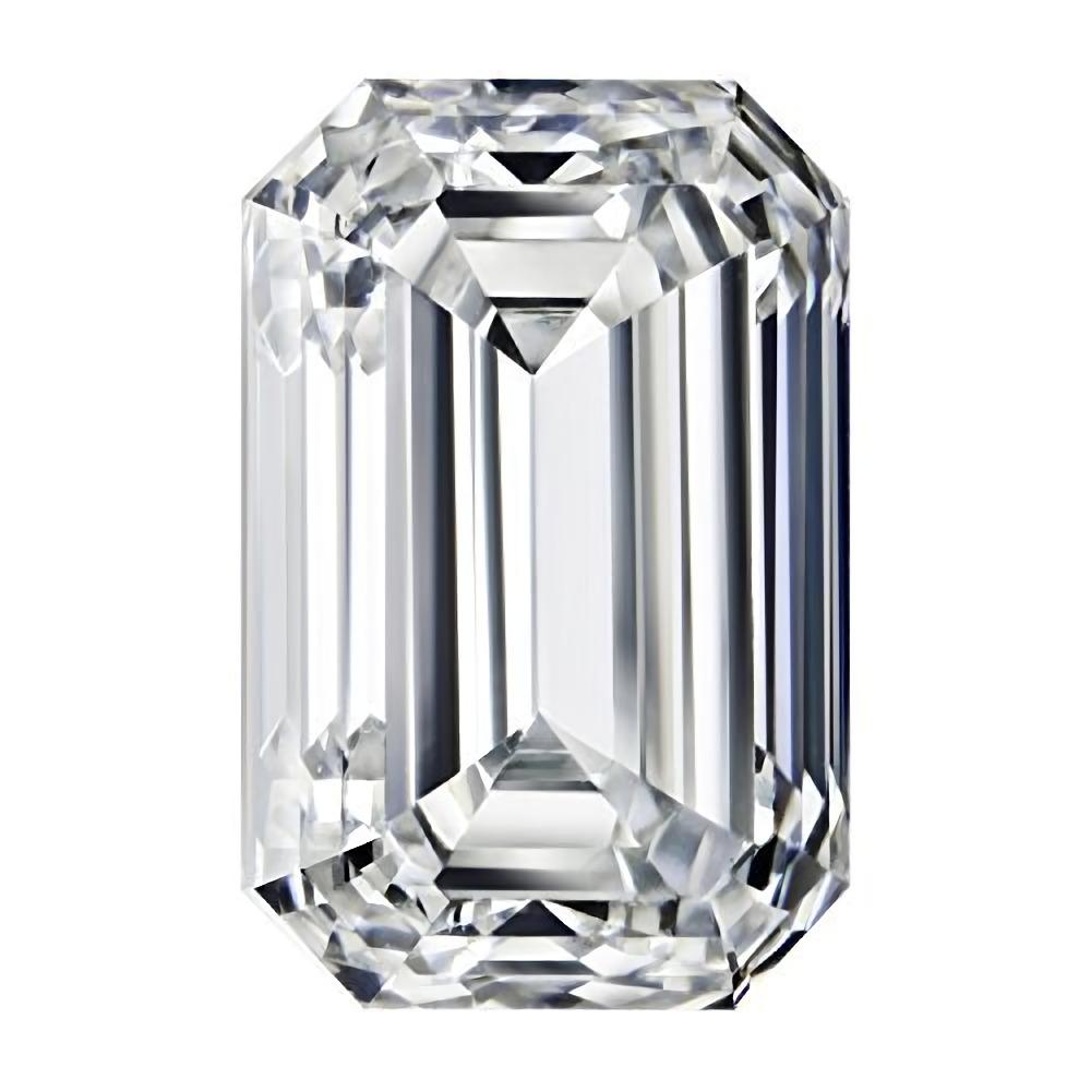 Loose emerald cut diamonds